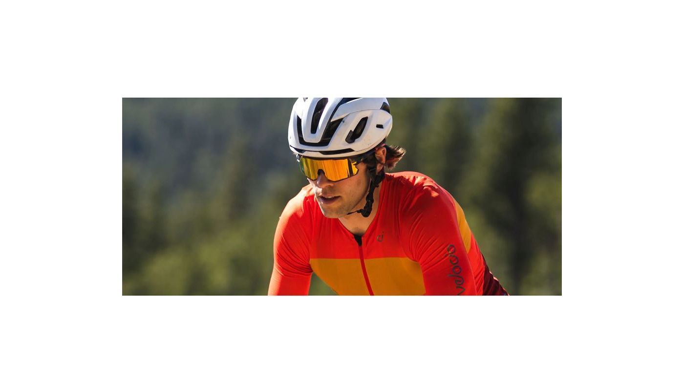 TIFOSI Rail Race - Satin Vapor (Clarion Orange/Clear) - 5