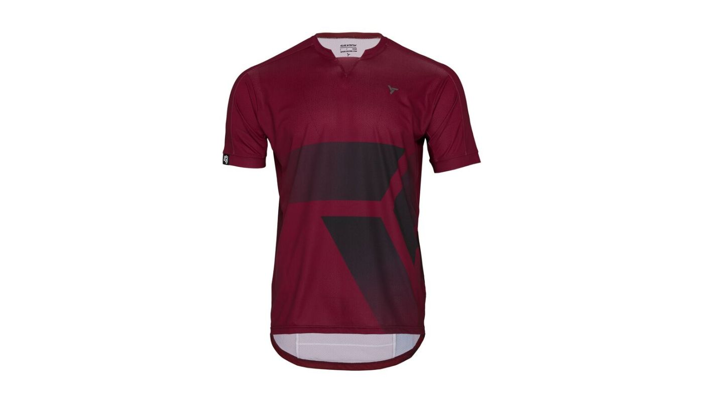 Silvini pánský dres MD2017 Gallo   merlot-black - 1