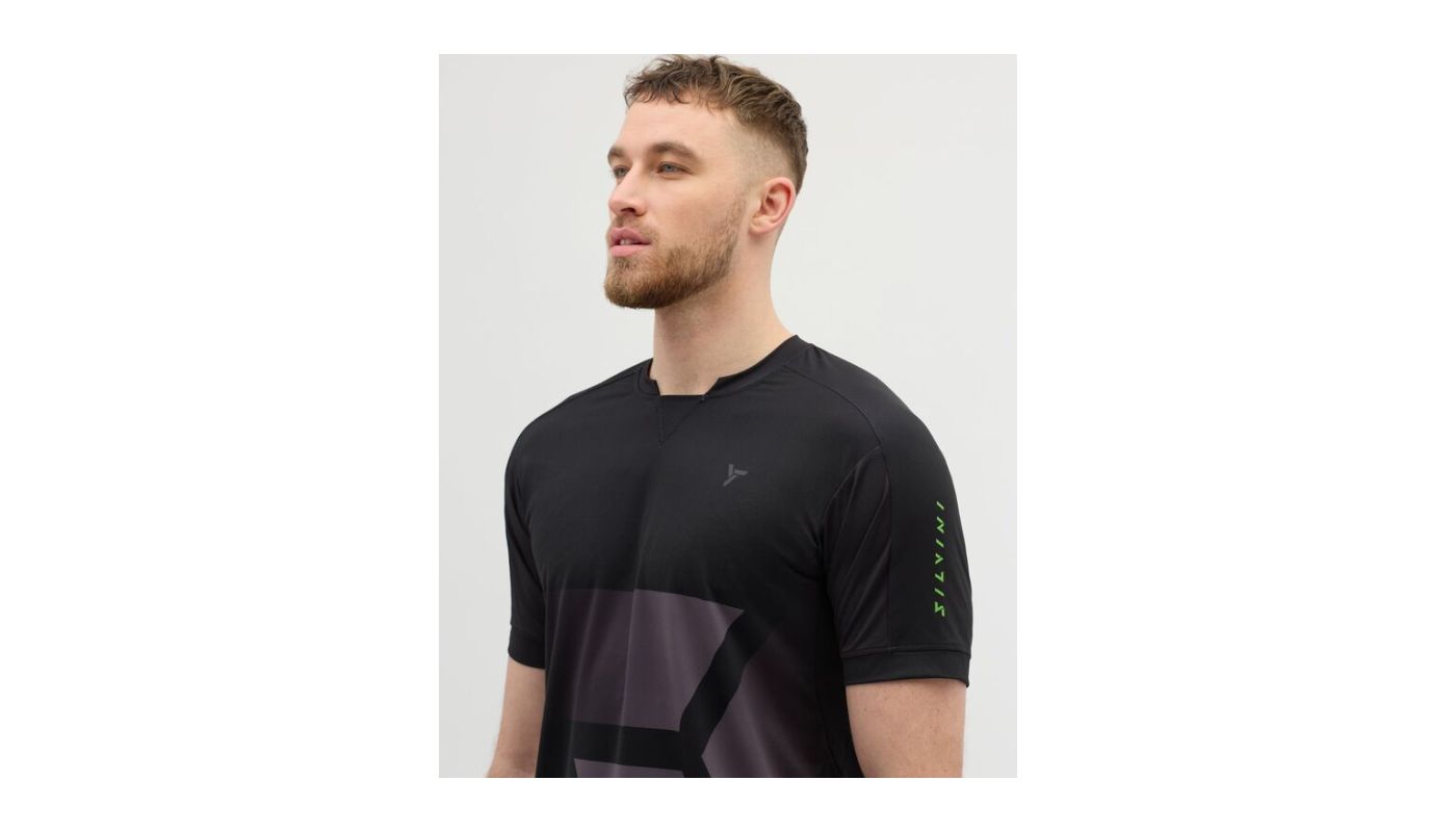 Silvini pánský dres MD2017 Gallo  black-grey - 4