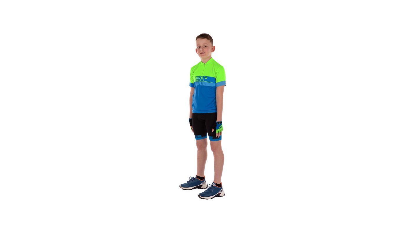 Etape – dětské rukavice SIMPLE 2.0, modrá/zelená - 3