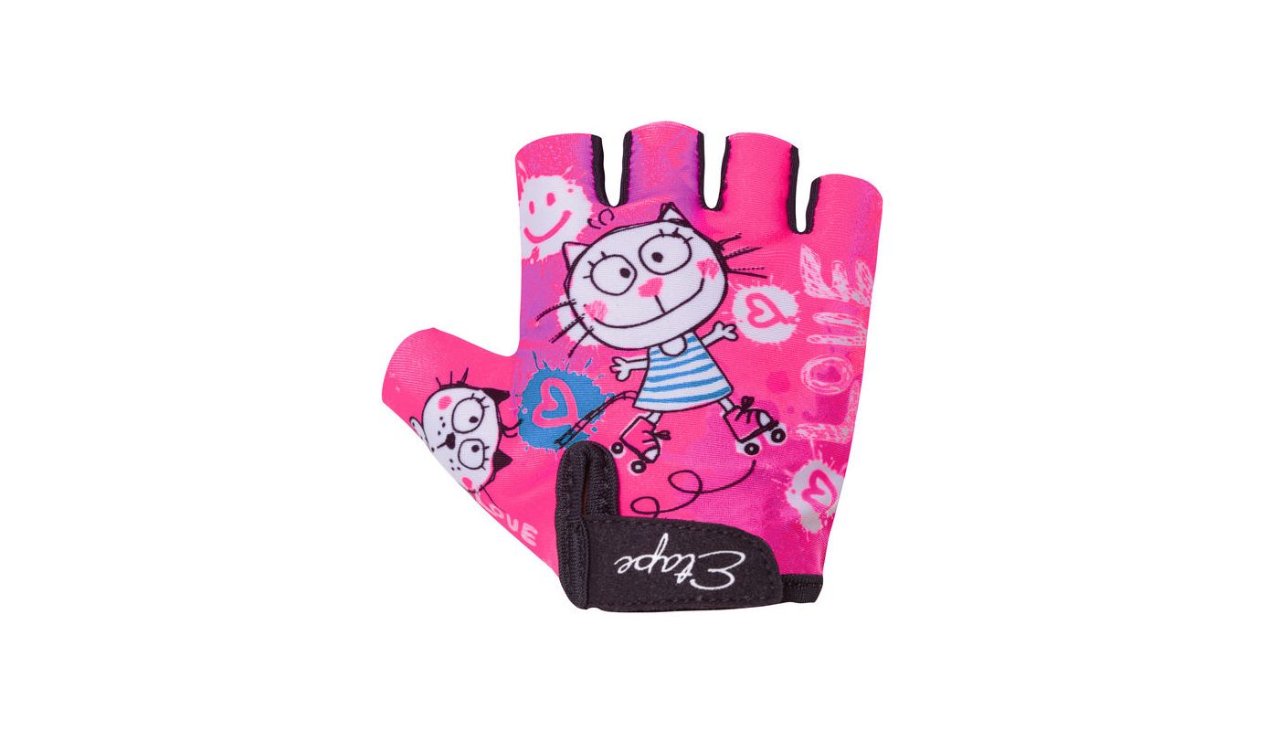 Etape – dětské rukavice TINY, růžová 3-4 - 1