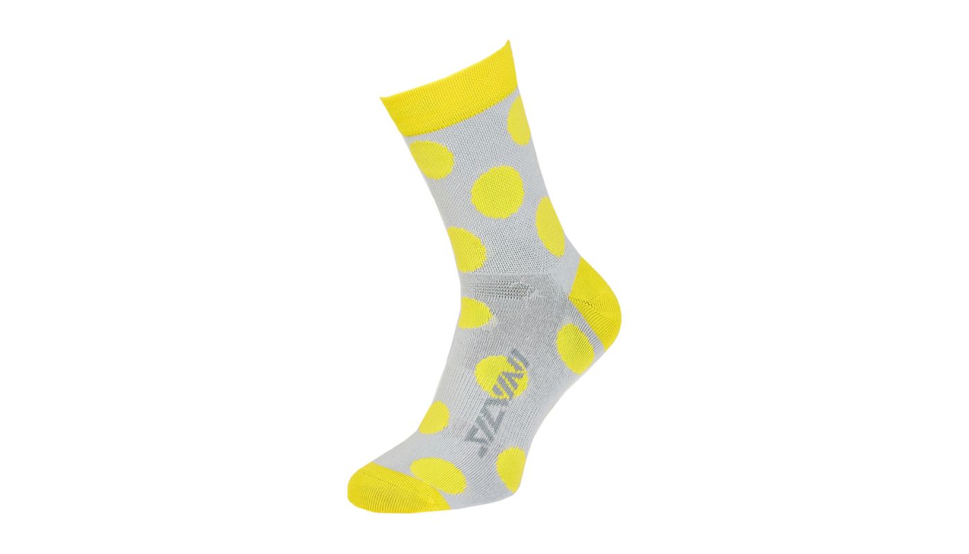 Silvini unisex ponožky UA1642 Bavera yellow-cloud - 1 Silvini unisex ponožky UA1642 Bavera yellow-cloud - 1