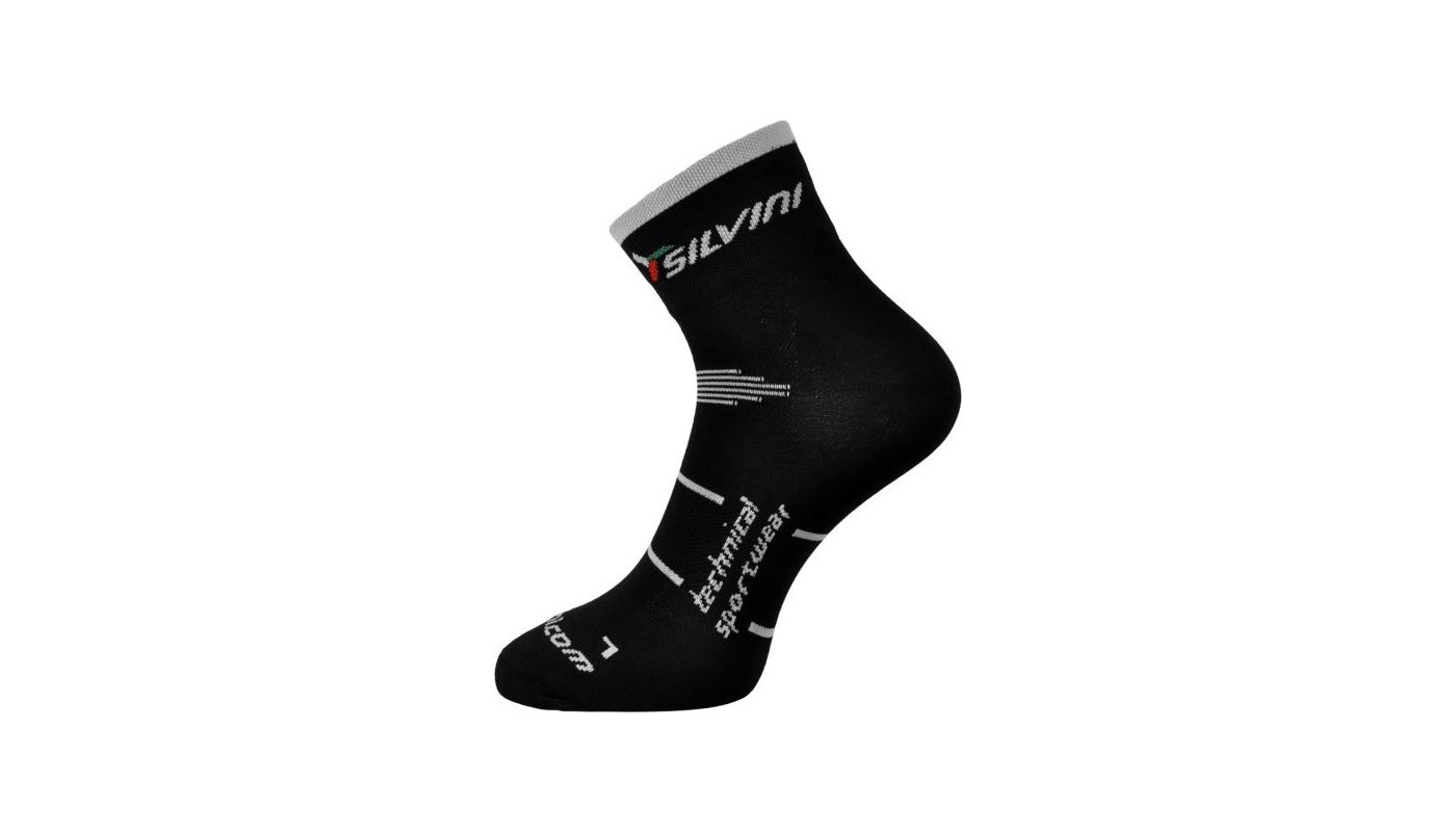 Silvini unisex ponožky UA445 Orato black - 1 Silvini unisex ponožky UA445 Orato black - 1