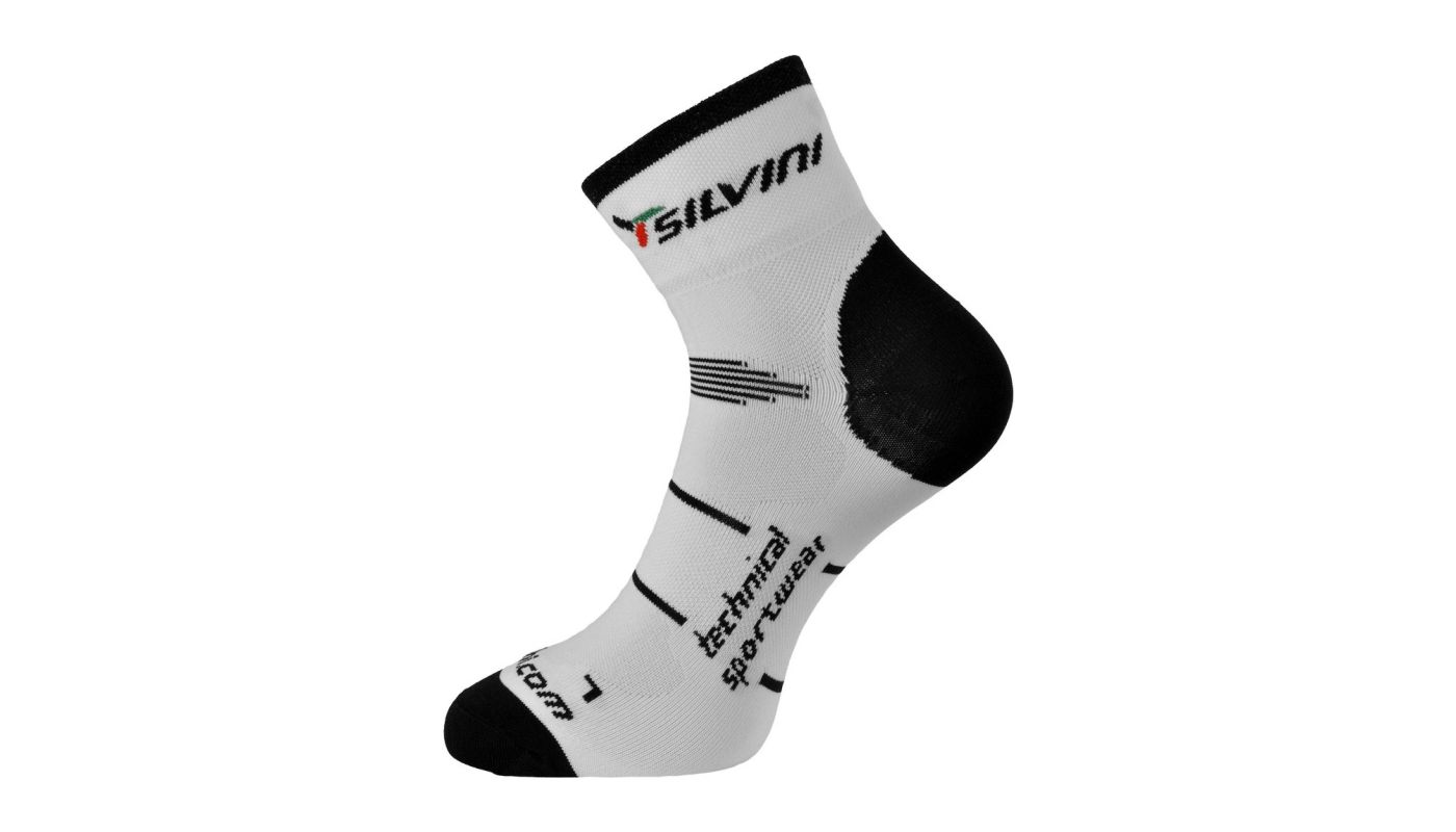Silvini unisex ponožky UA445 Orato white - 1 Silvini unisex ponožky UA445 Orato white - 1