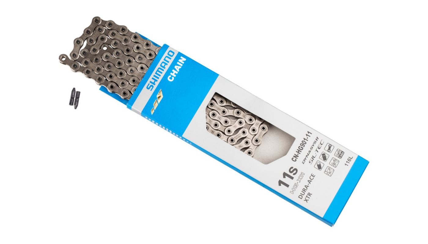 Řetěz Shimano XTR / Dura Ace CN-HG901-11 138čl. se spojkou - 1