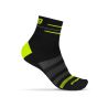 Etape - ponožky SOX, černá/žlutá fluo 40-43 - 1