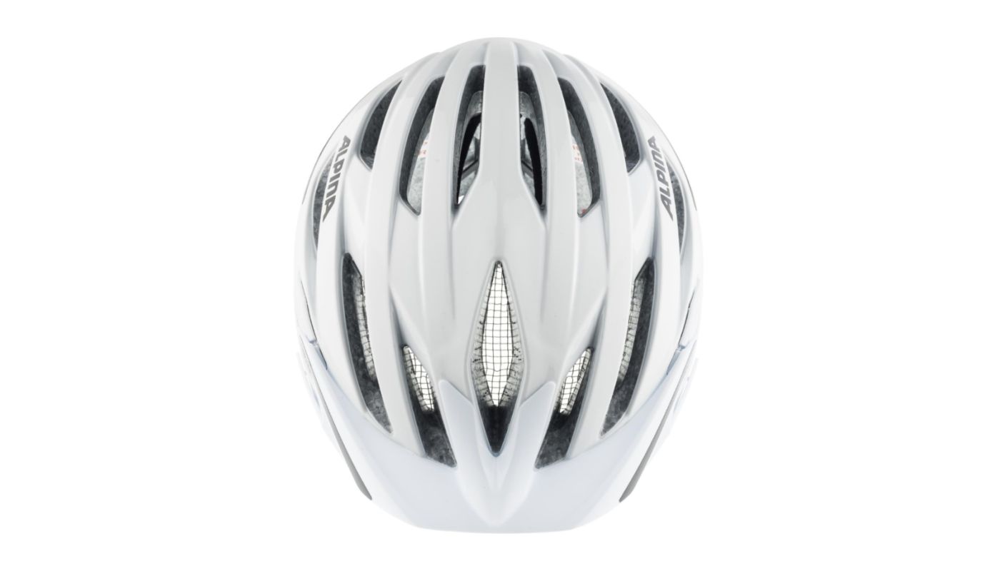 Cyklistická helma Alpina HAGA white gloss - 2
