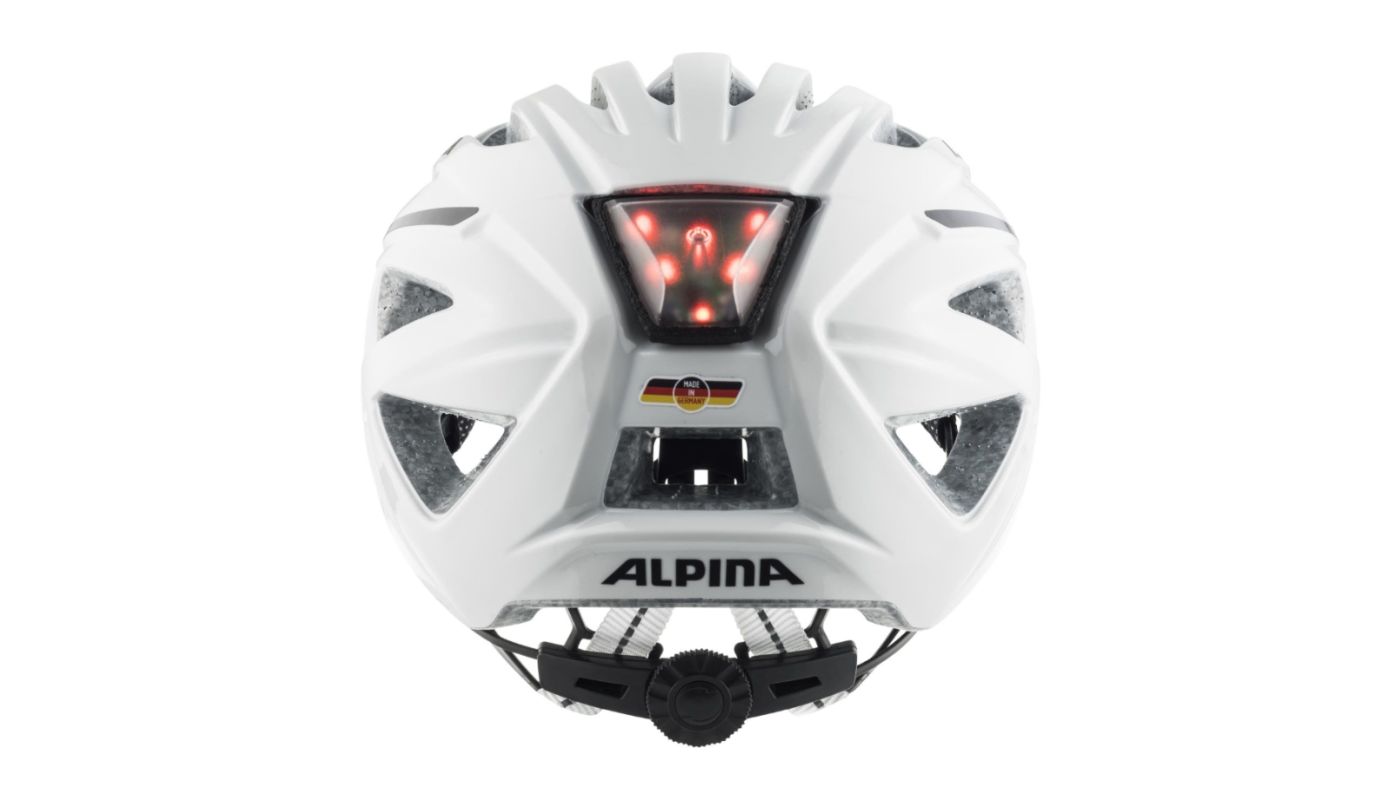 Cyklistická helma Alpina HAGA white gloss - 4