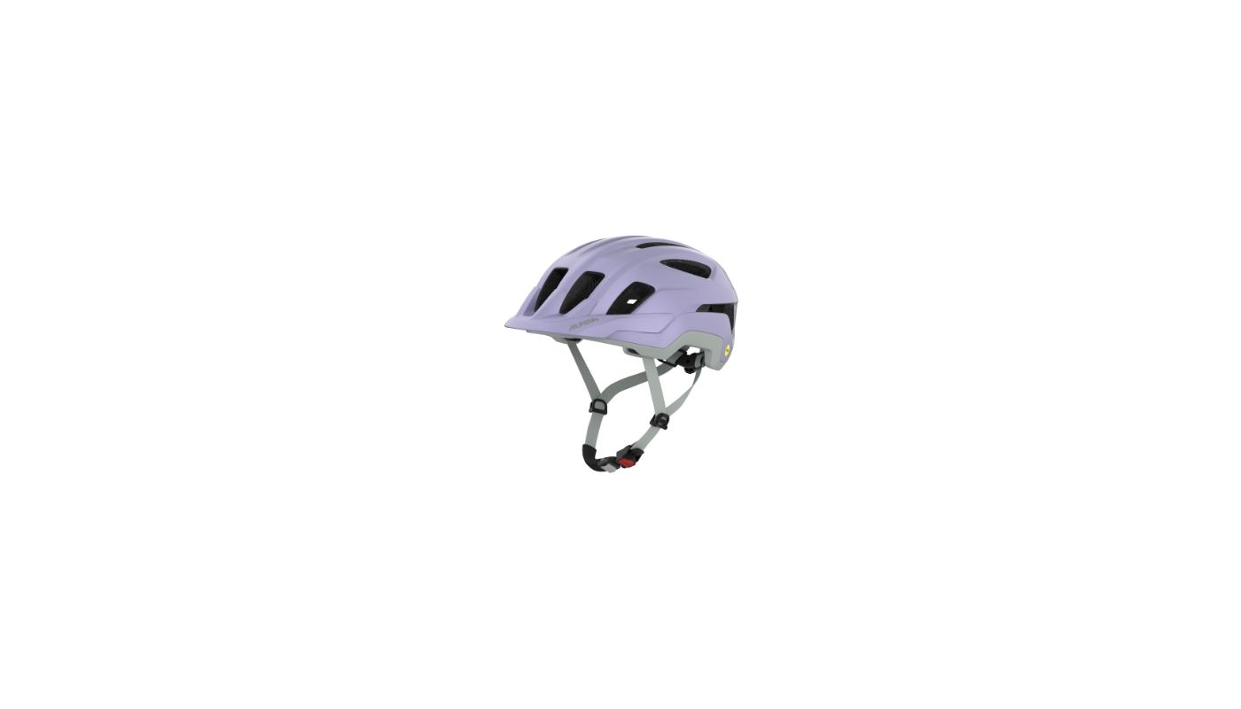 Cyklistická přilba Alpina PARANUS MIPS lilac-grey matt - 1