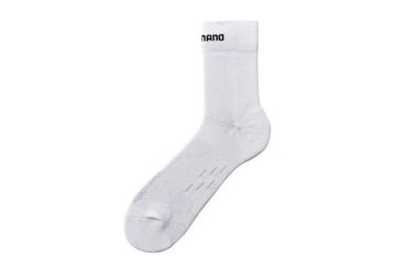 Shimano ponožky Normal Ankle , White - 1
