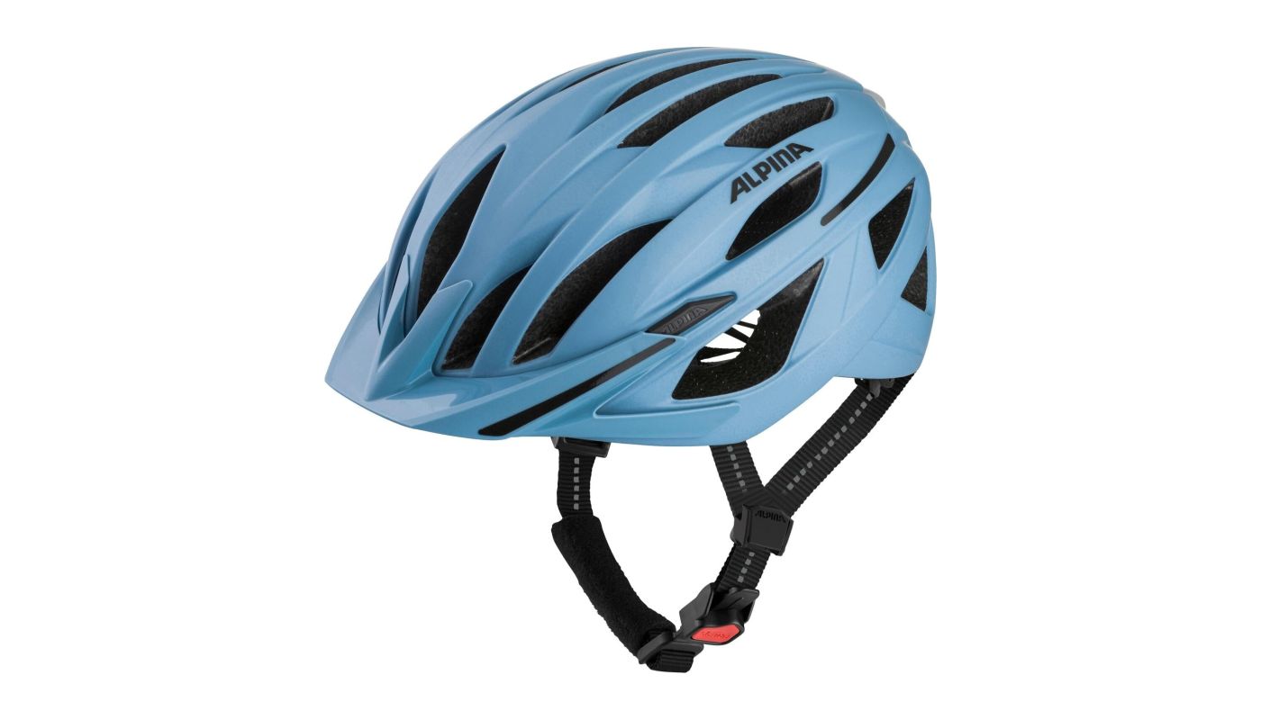 Cyklistická helma Alpina HAGA smoke-blue matt - 1 Cyklistická helma Alpina HAGA smoke-blue matt - 1