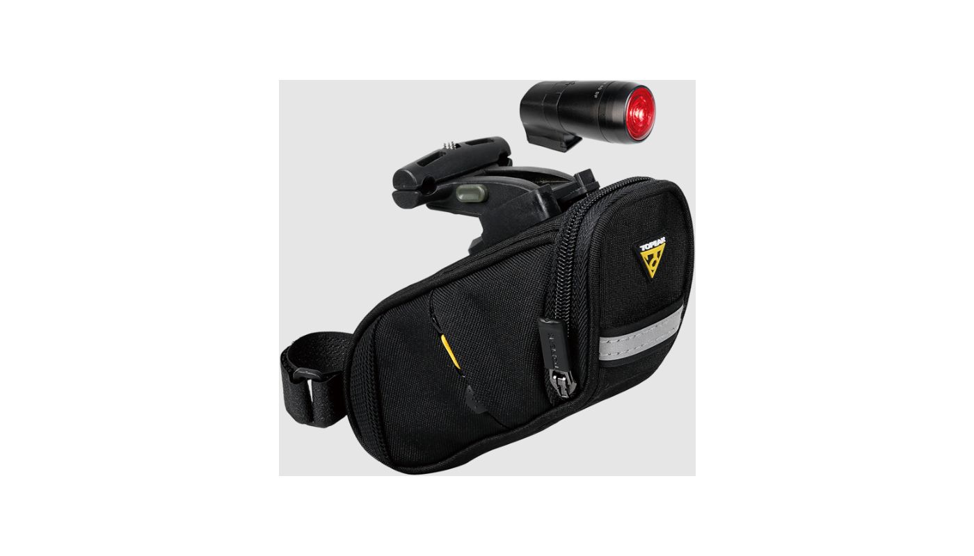 TOPEAK brašna + světlo AERO WEDGE PACK DF COMBO SPORT - 1 TOPEAK brašna + světlo AERO WEDGE PACK DF COMBO SPORT - 1
