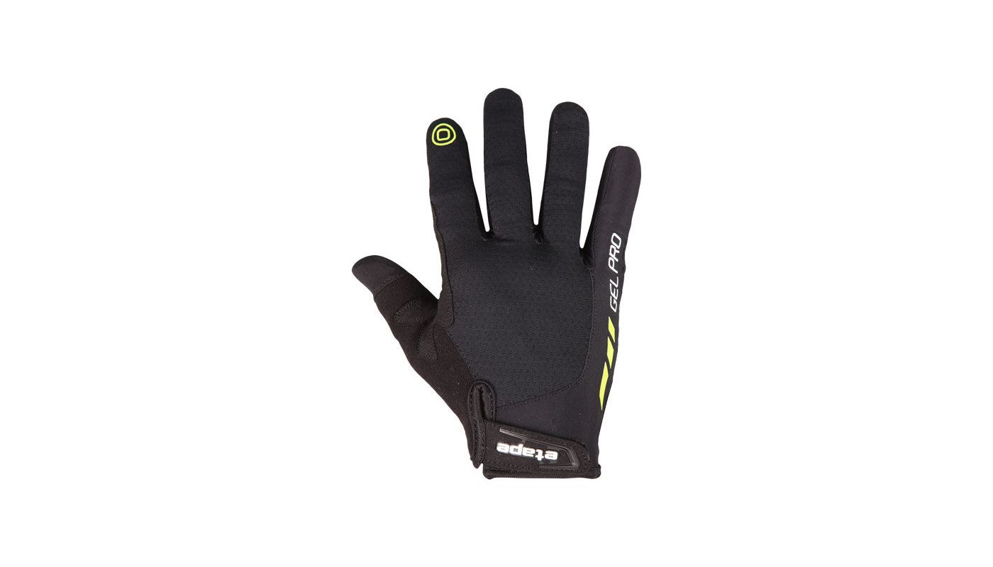 Rukavice Etape Spring plus ,Black/Limeta - 1