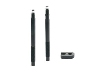 Nástavec ventilku Schwalbe 65mm tubeless černý sada 2ks - 1