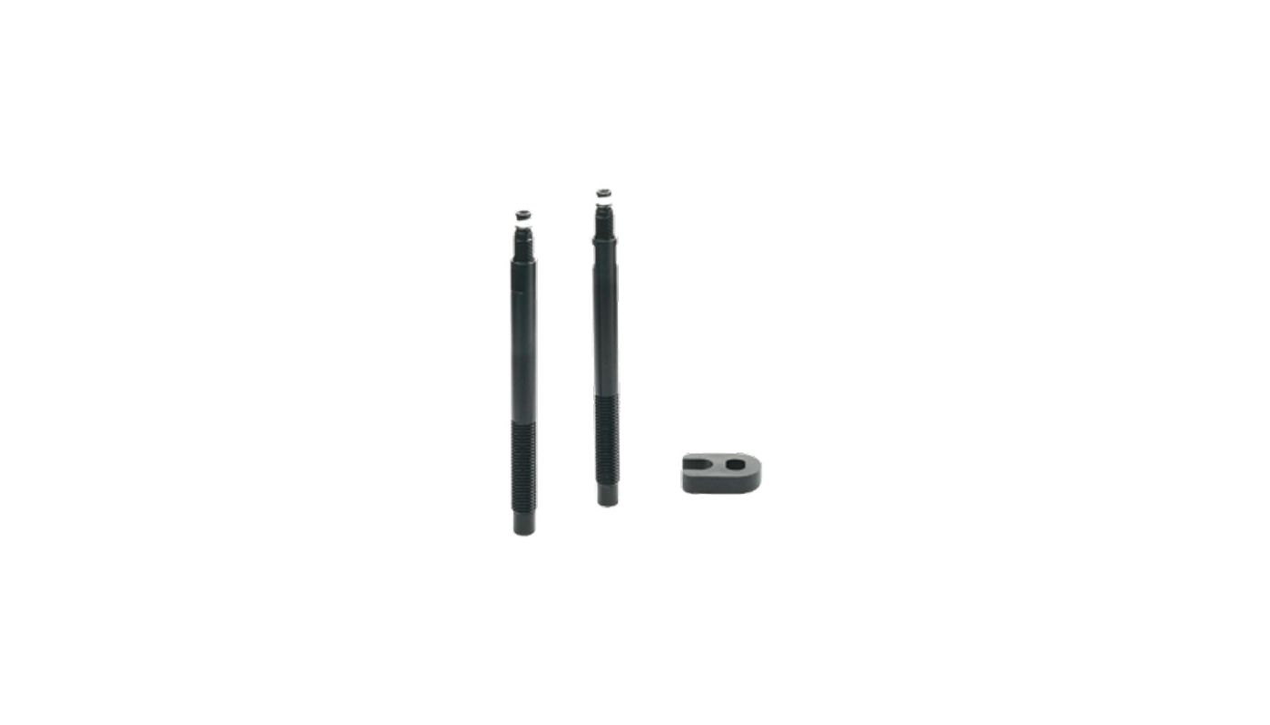 Nástavec ventilku Schwalbe 65mm tubeless černý sada 2ks - 1