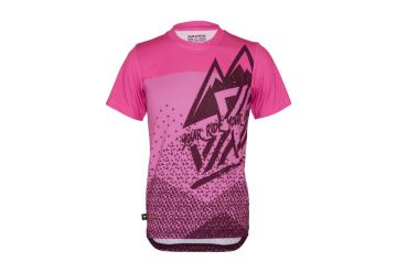 Dětský dres Silvini CD2283 Denni  plum-pink - 1