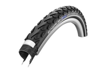 Plášť Schwalbe LAND CRUISER Plus 27.5x2.0 Green černá+reflexní pruh - 1
