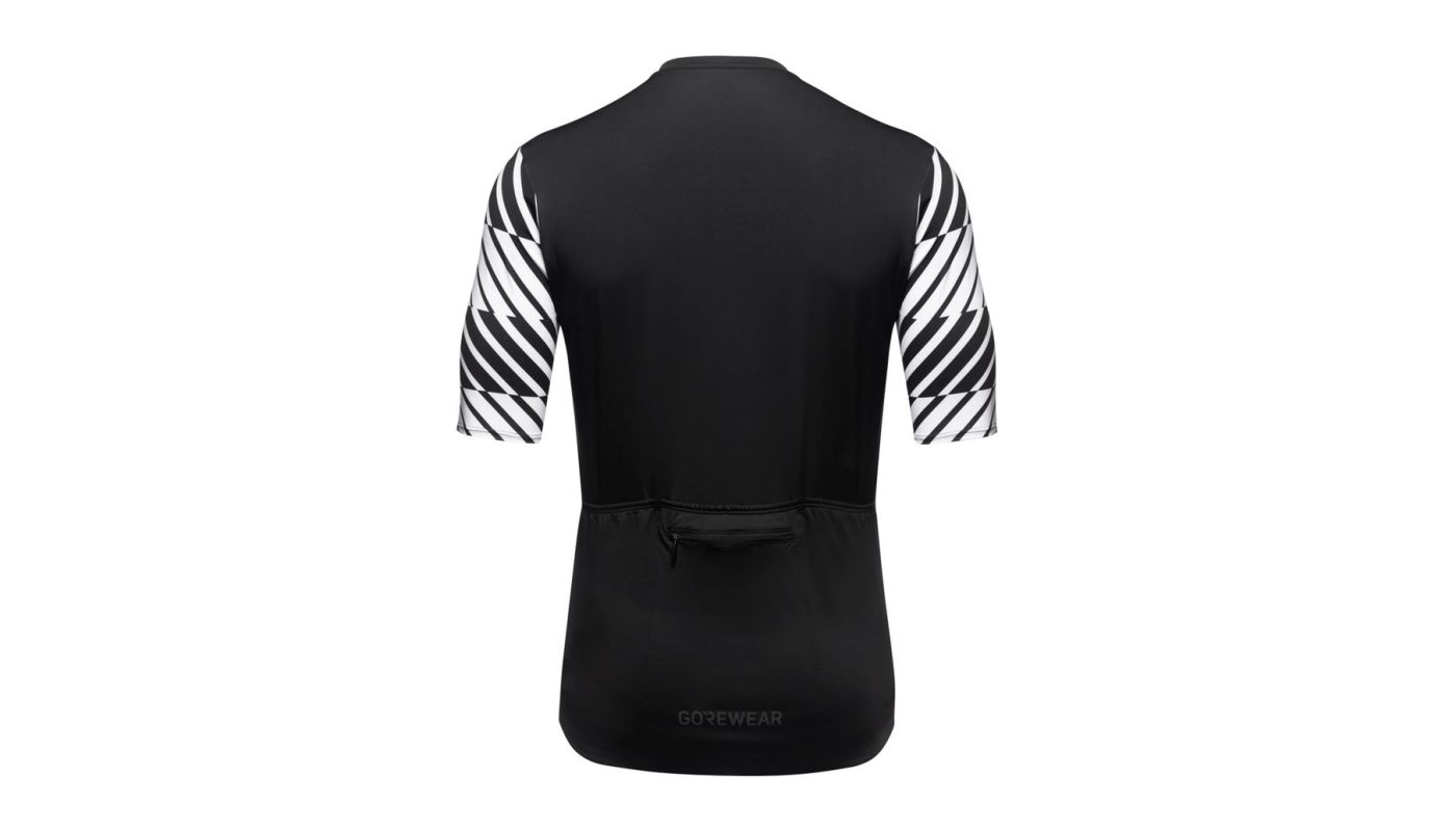 GORE SWIFTRIDE Optical Jersey Mens black / white L - 3