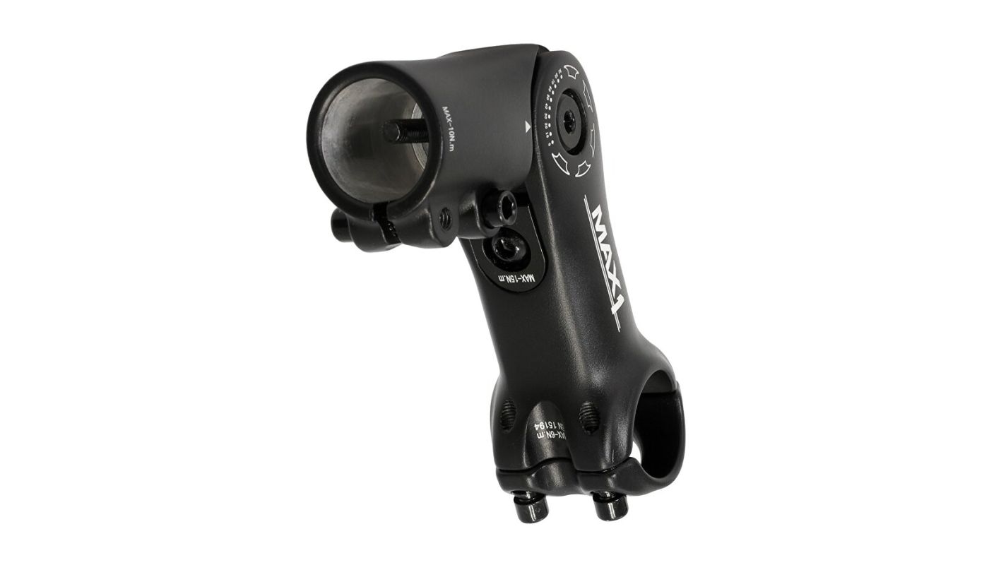 Stavitelný představec Max1 90/90°/31,8 mm černý - 3
