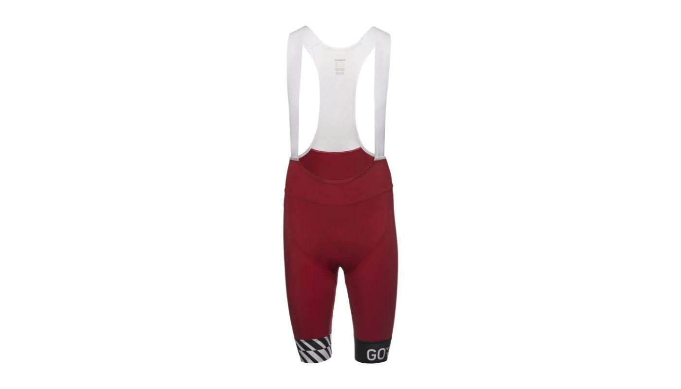 GORE SWIFTRIDE Optical Bib Shorts Mens utility red M - 3