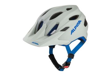 Cyklistická helma Alpina CARAPAX JR. smoke-grey blue matt - 1