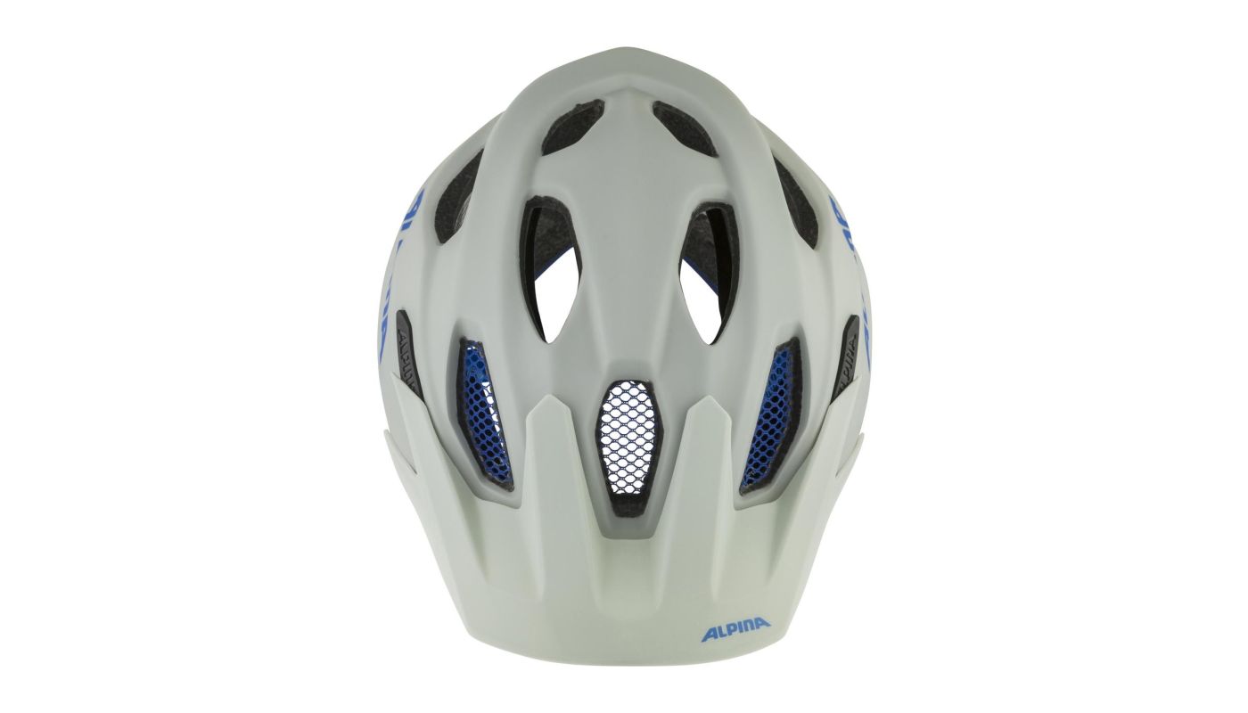 Cyklistická helma Alpina CARAPAX JR. smoke-grey blue matt - 2