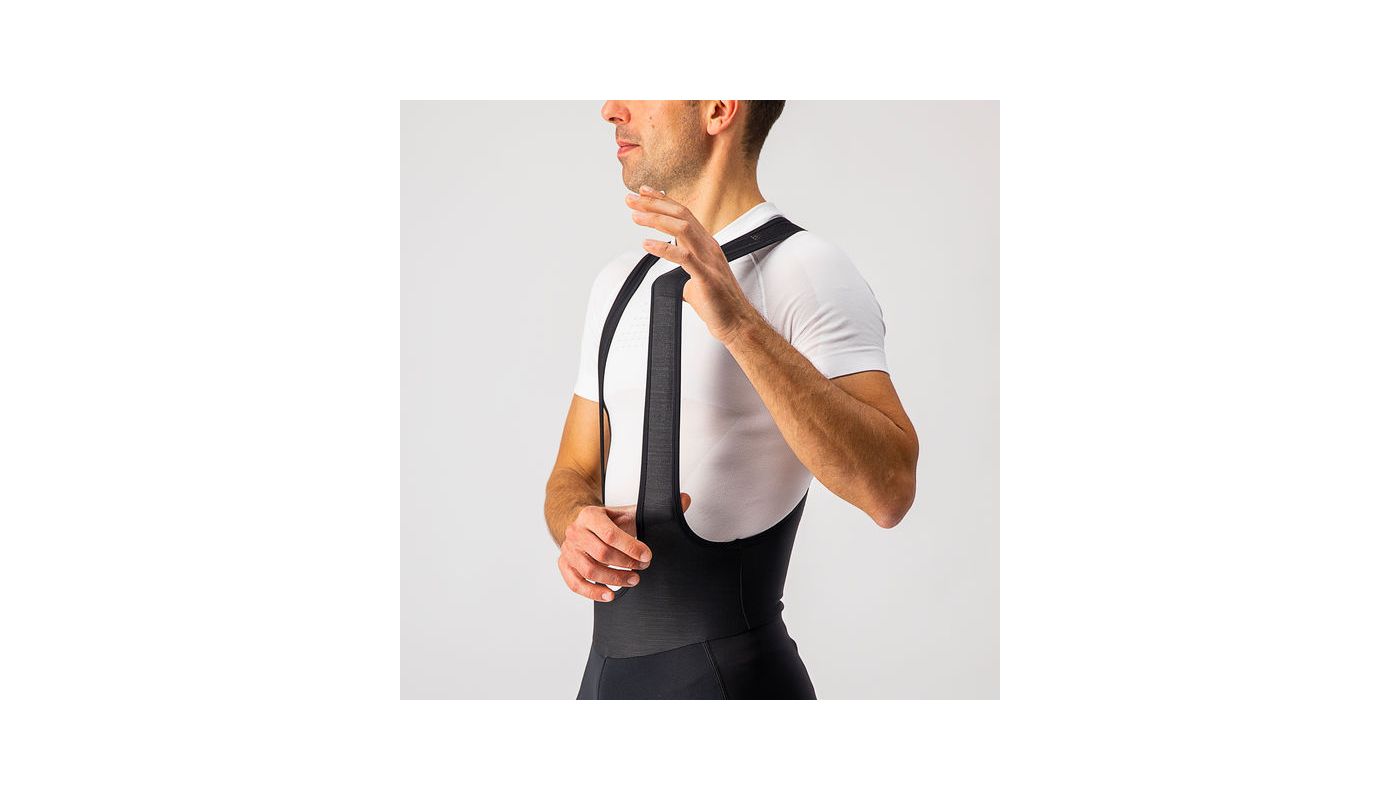 Castelli pánské kalhoty Entrata Wind Bibtigh  s vložkou, black - 5