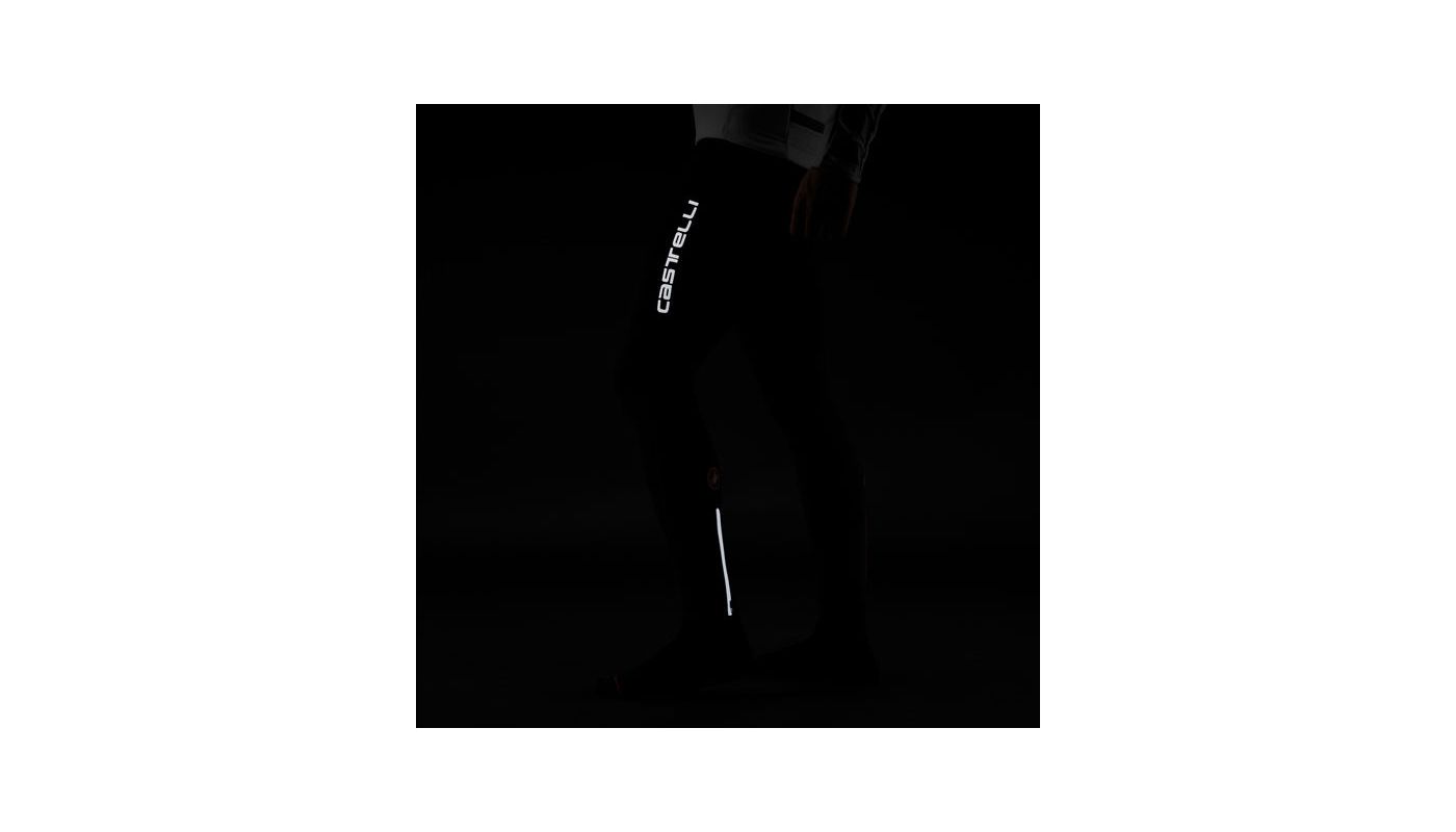 Castelli pánské kalhoty Entrata Wind Bibtigh  s vložkou, black - 7