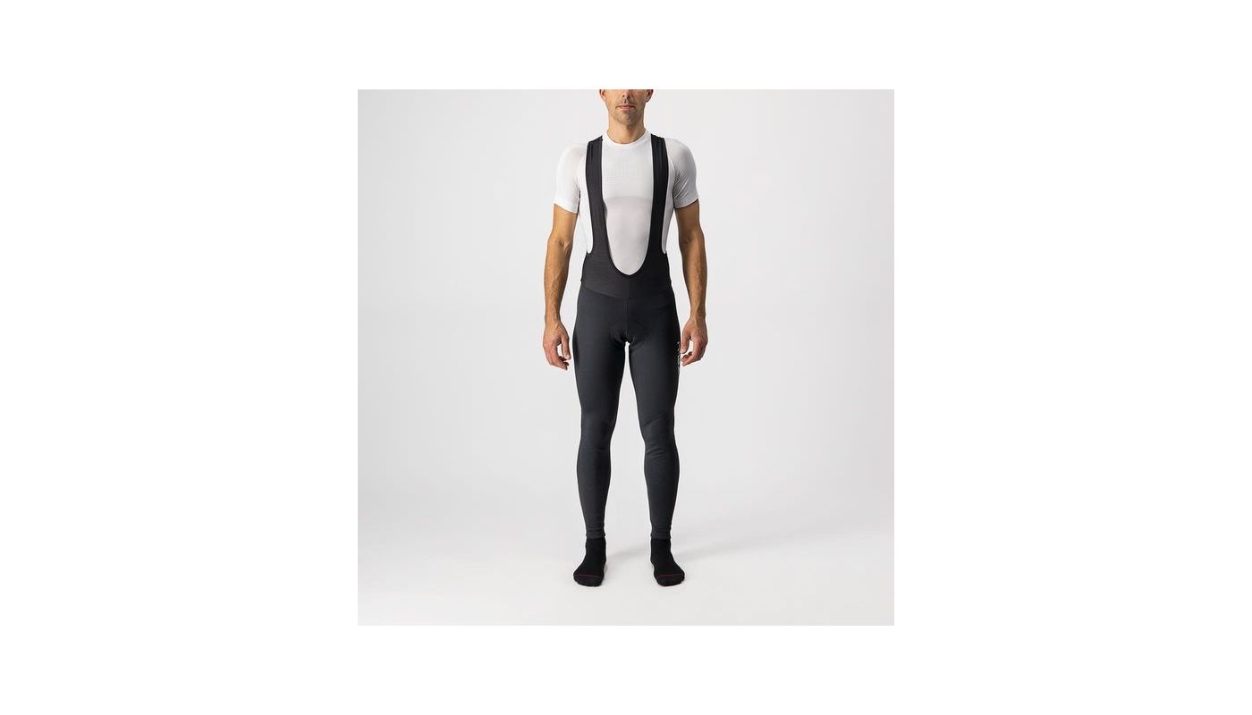 Castelli pánské kalhoty Entrata Wind Bibtigh s vložkou, black - 1 Castelli pánské kalhoty Entrata Wind Bibtigh s vložkou, black - 1