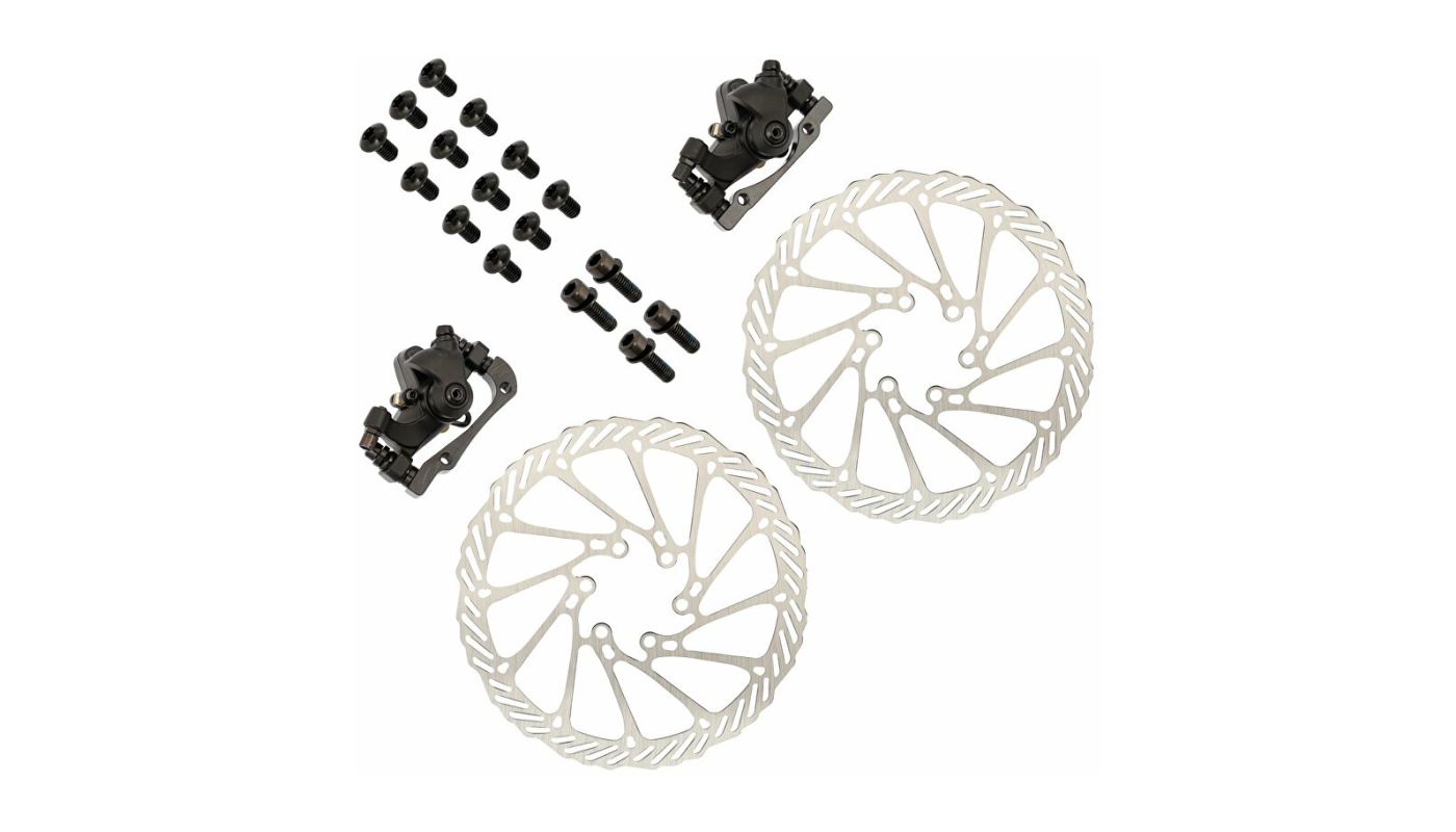 Brzdové třmeny Max1 s kotoučema INTL 160mm (sada) - 1