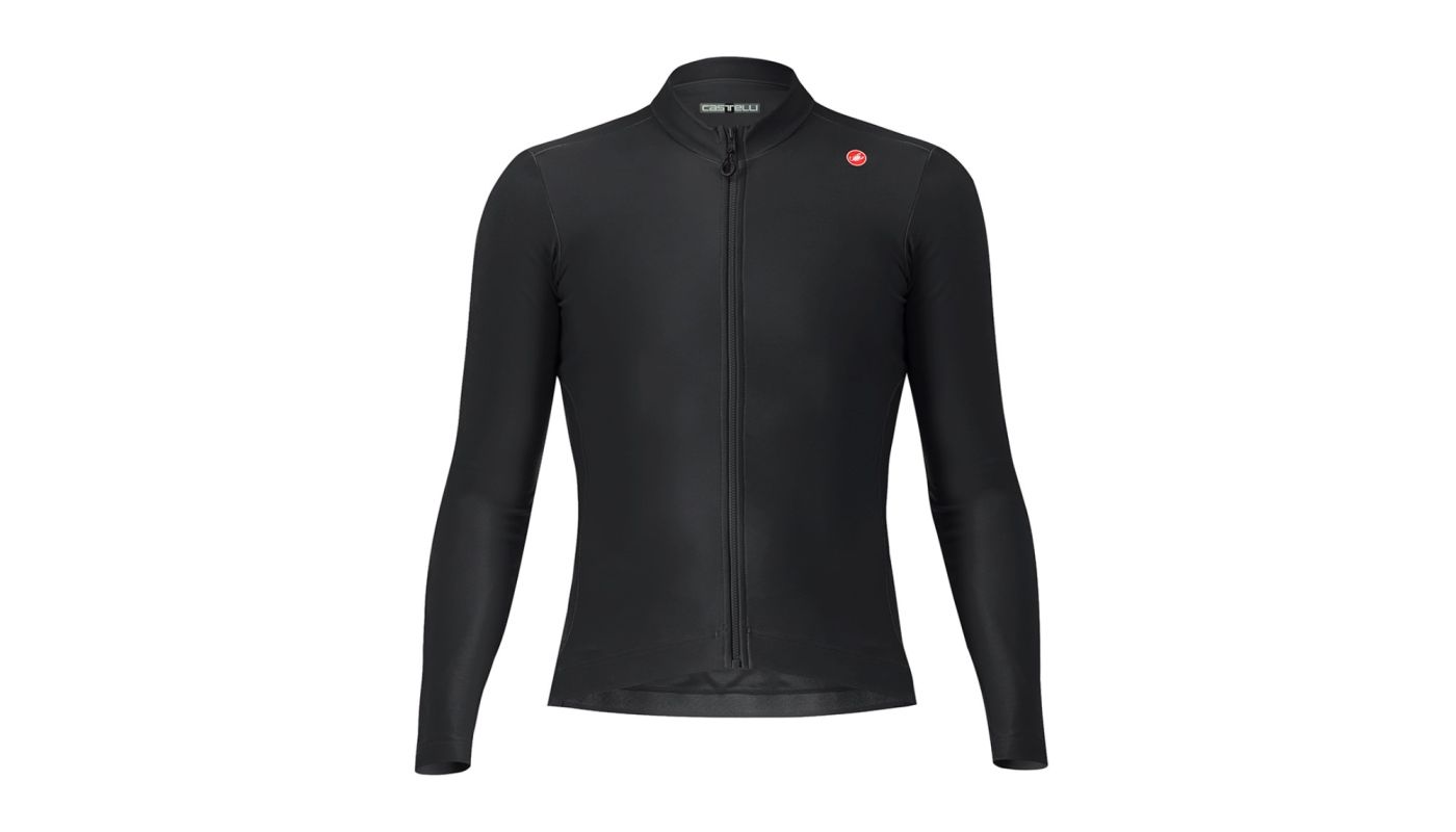 Castelli Espresso dres Thermal Jersey, light black - 1