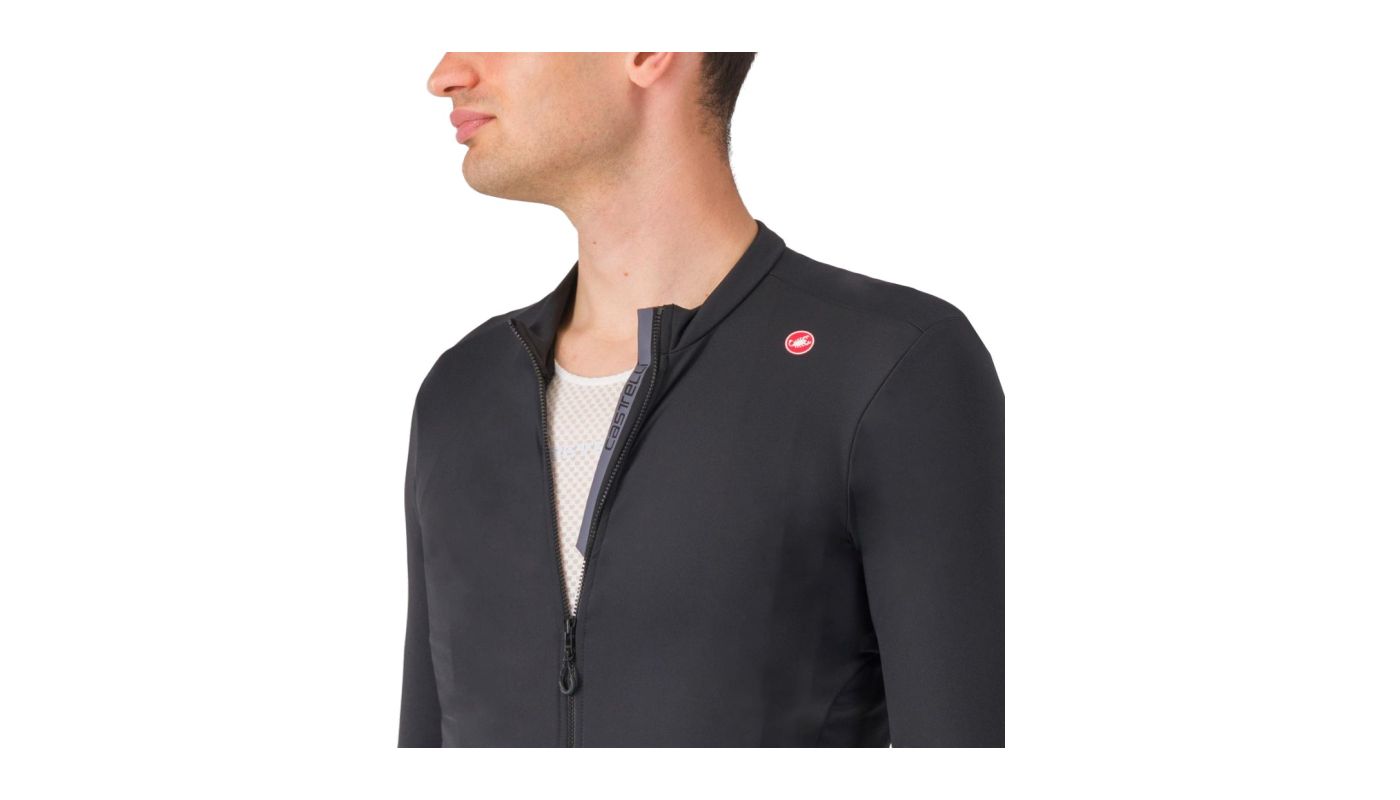 Castelli Espresso dres Thermal Jersey, light black - 5