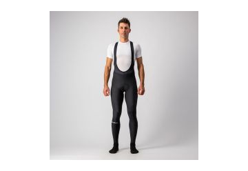 Castelli pánské kalhoty Entrata Bibtigh s vložkou, black - 1