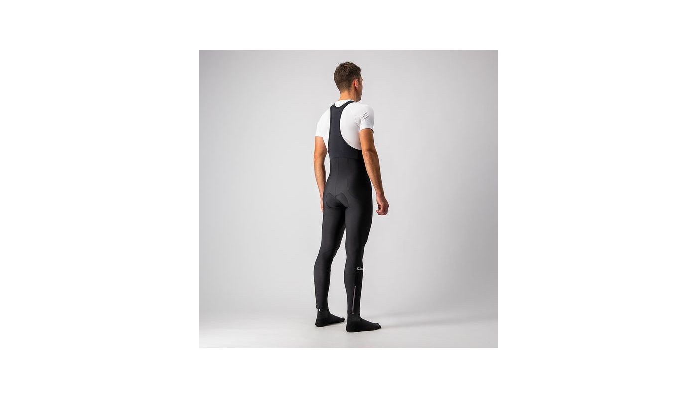 Castelli pánské kalhoty Entrata Bibtigh s vložkou, black - 2