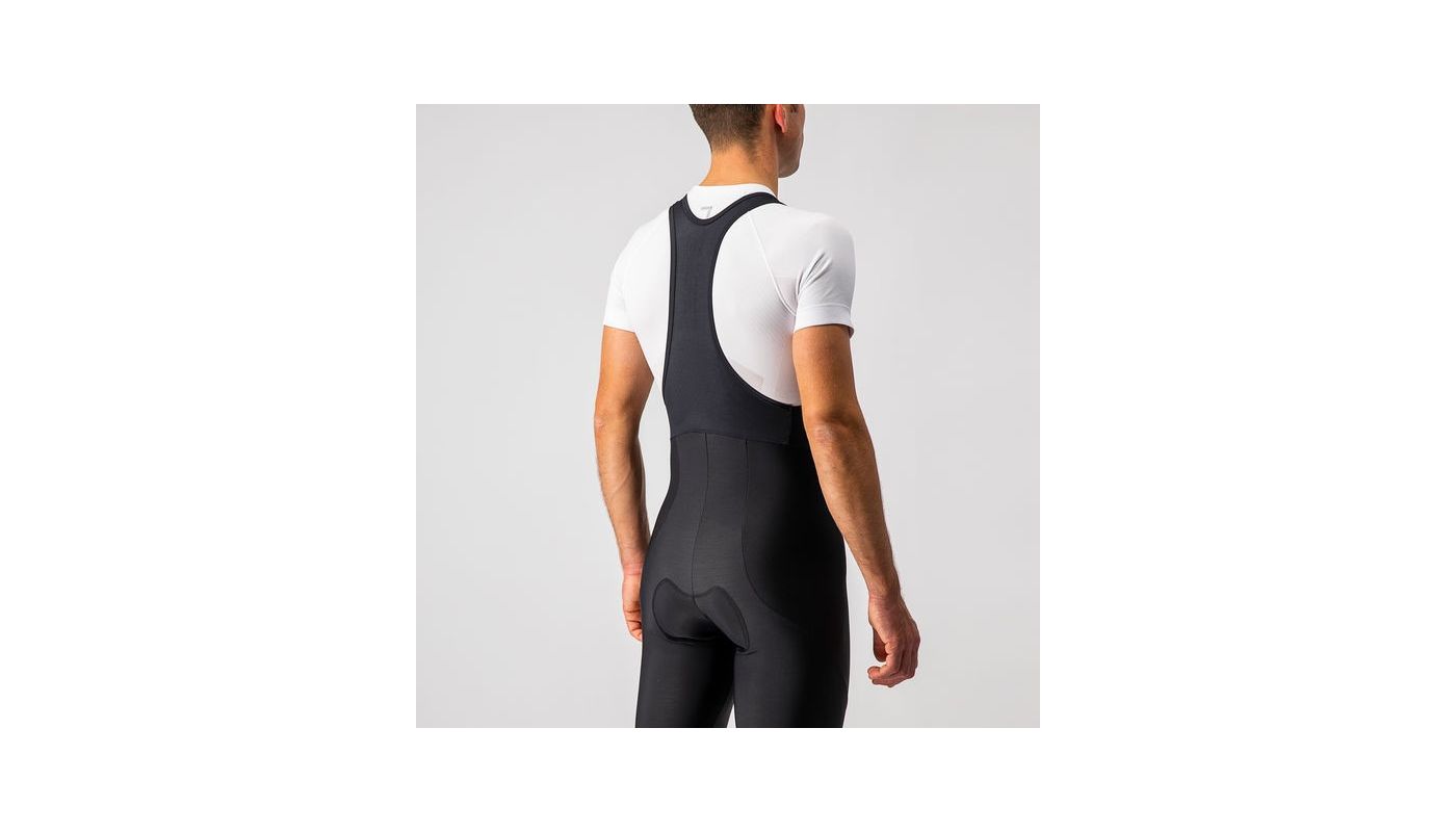 Castelli pánské kalhoty Entrata Bibtigh s vložkou, black - 6