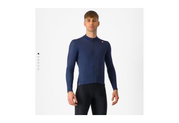 Castelli Espresso dres Thermal Jersey, belgian blue - 1