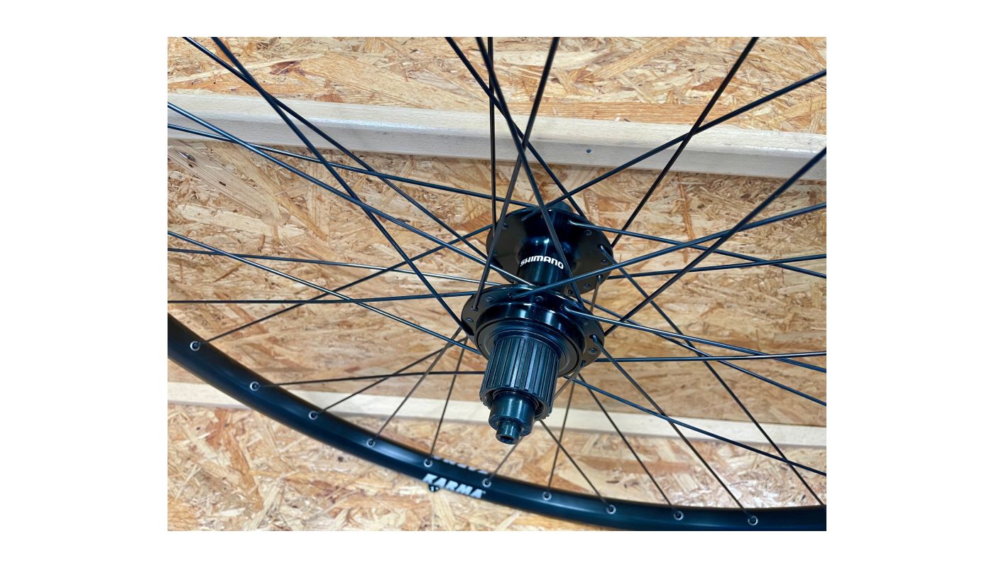 Zapletené kolo Mach1 / Shimano 29" zadní MicroSpline RU - 2