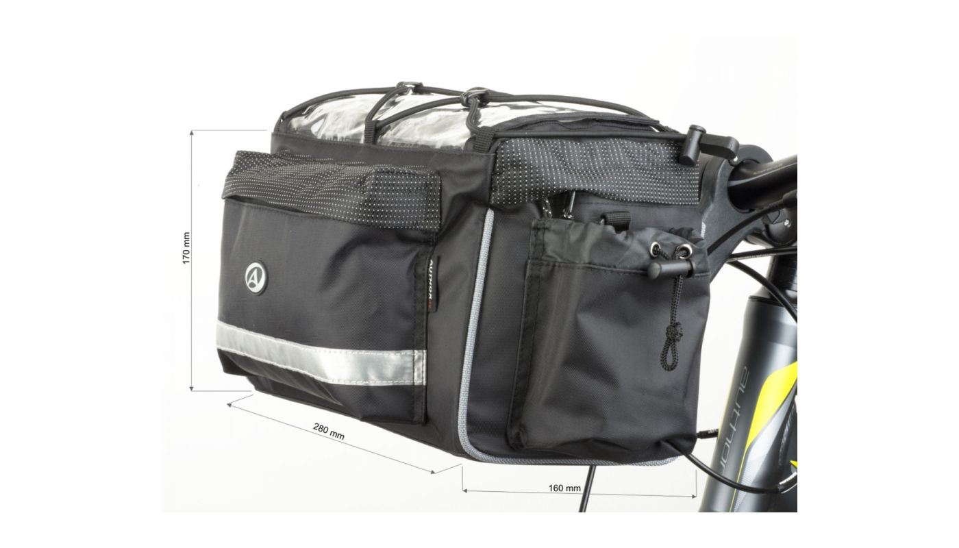 Author brašna na řidítka A-H721 QRX7  černá - 2