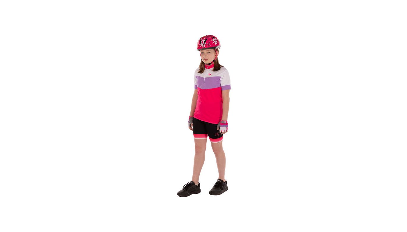 Etape – dětské rukavice SIMPLE 2.0, lila/růžová - 3