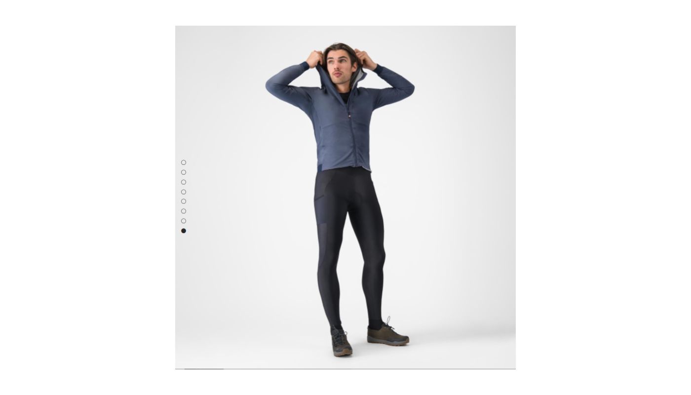 Castelli Fly 2 Unltd Jaket bunda, dark steel blue - 8