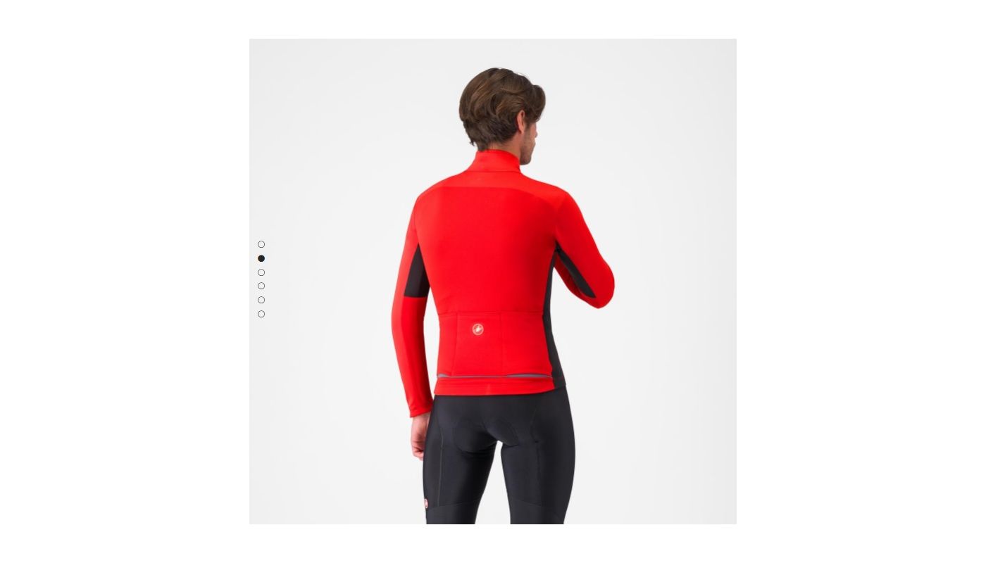 Castelli Entranta 2 Jacket bunda,red/black - 2