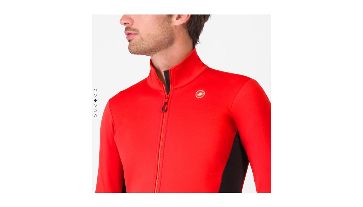 Castelli Entranta 2 Jacket bunda,red/black - 3