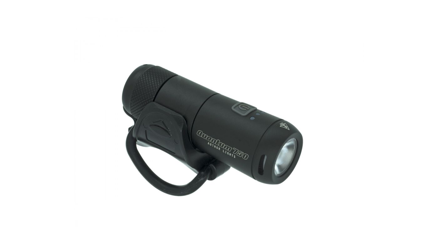 Světlo přední Author QUANTUM 750 lm USB L-Run černá - 1 Světlo přední Author QUANTUM 750 lm USB L-Run černá - 1