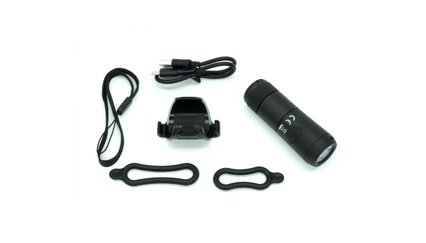 Světlo přední Author QUANTUM 750 lm USB L-Run černá - 4