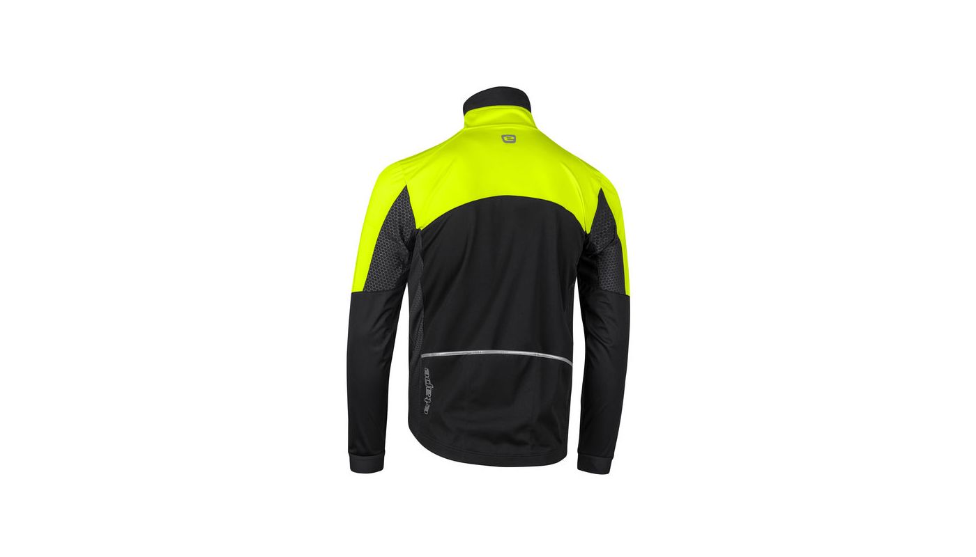 Etape - zimní bunda Strong 2.0 černá/žlutá fluo - 2