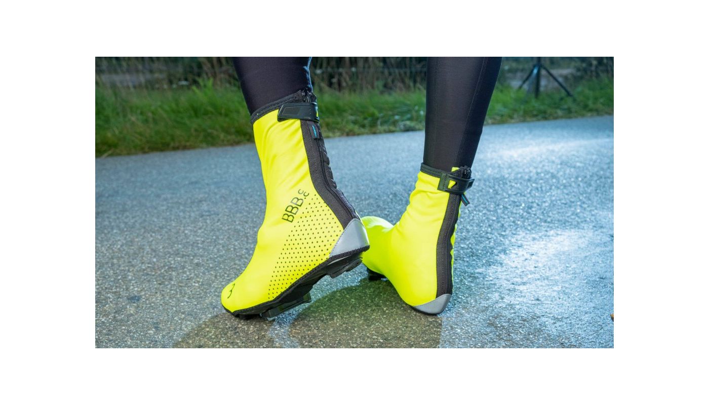 Návleky na boty BBB BWS-23 WaterFlex neon - 4