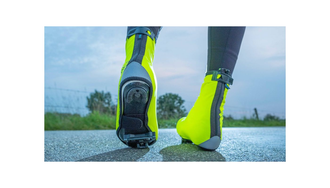 Návleky na boty BBB BWS-23 WaterFlex neon - 7