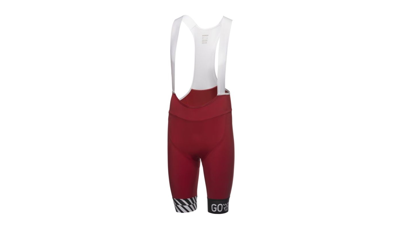 GORE SWIFTRIDE Optical Bib Shorts Mens utility red M - 5