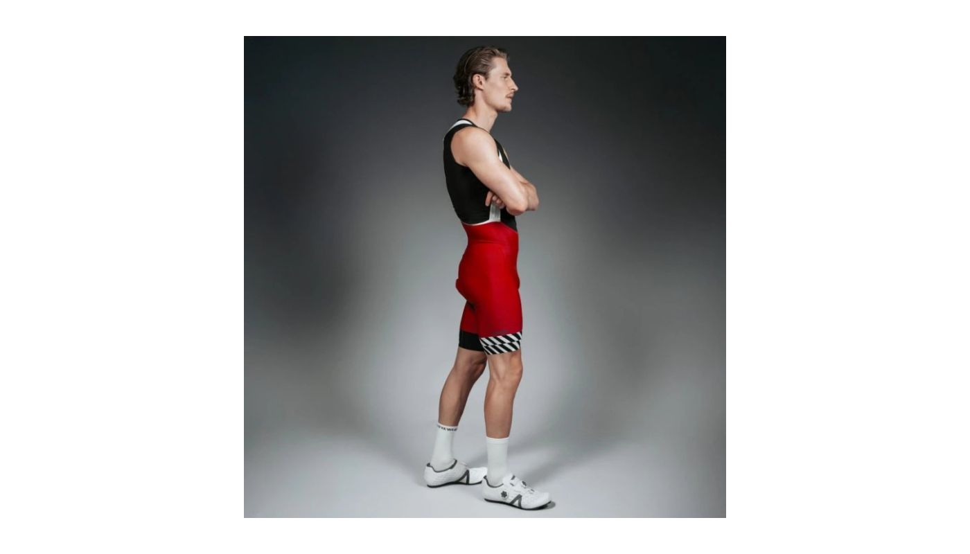 GORE SWIFTRIDE Optical Bib Shorts Mens utility red M - 6