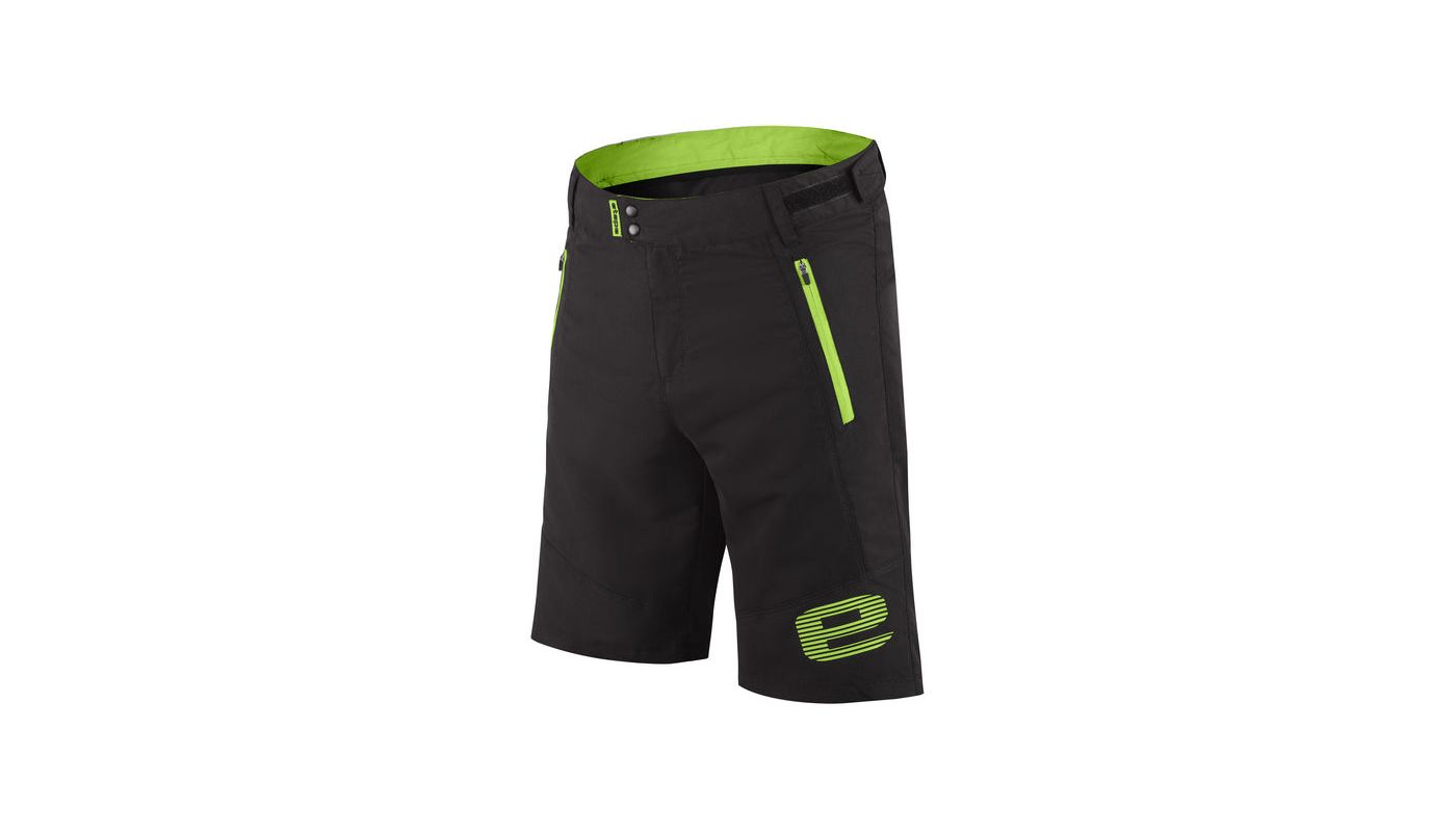 Etape - pánské volné kalhoty FREEDOM, černá/zelená - 1